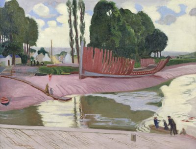 Landerneau River, 1924 by Maurice Denis